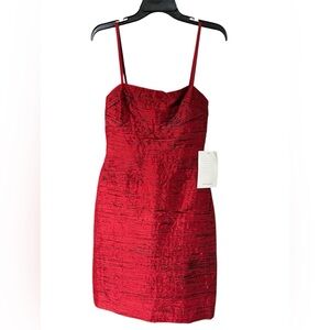 BCBGMaxAzria Red Mini Dress NWT